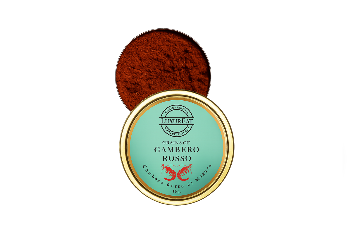 Red Shrimp Grains from Mazara del Vallo