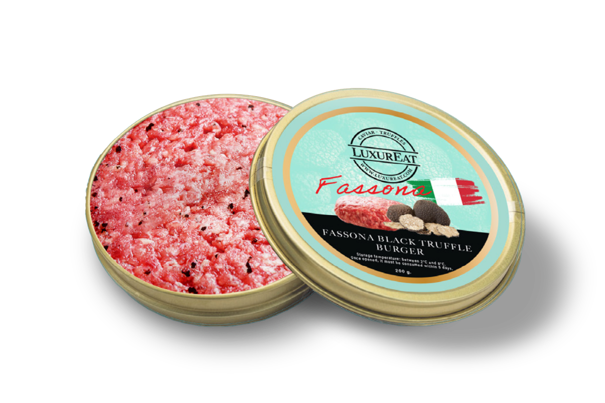 Fassona beef burger with black truffle 200g