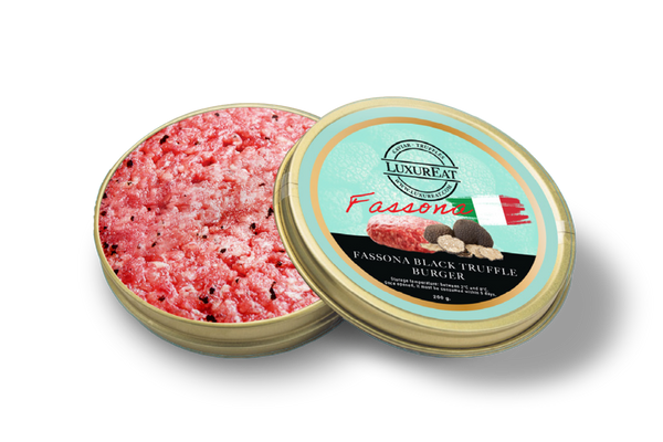 Fassona beef burger with black truffle 200g