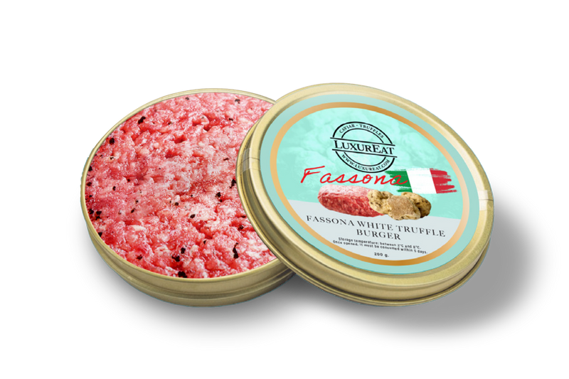 Fassona beef burger with white truffle 200g