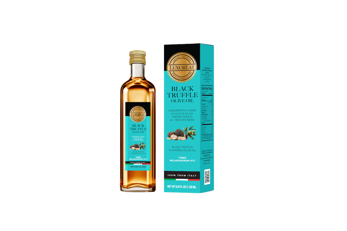 Extra virgin olive oil with black truffle 250 ml