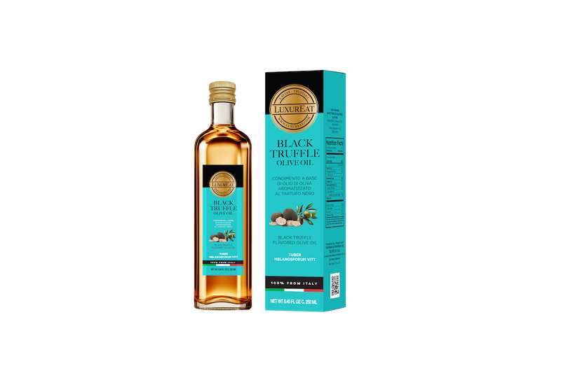 Extra virgin olive oil with black truffle 250 ml