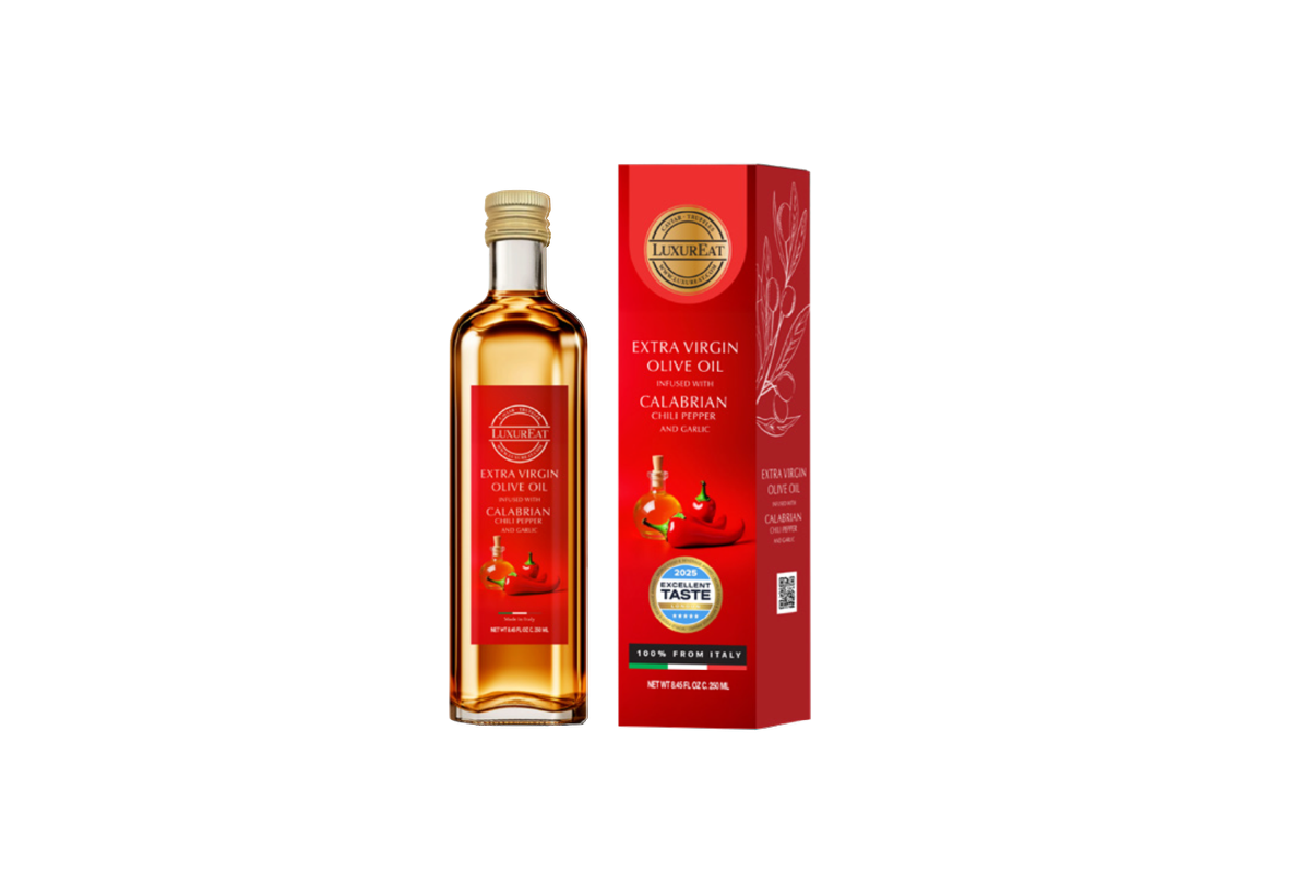 Extra virgin olive oil with Calabrian chilli pepper 250 ml